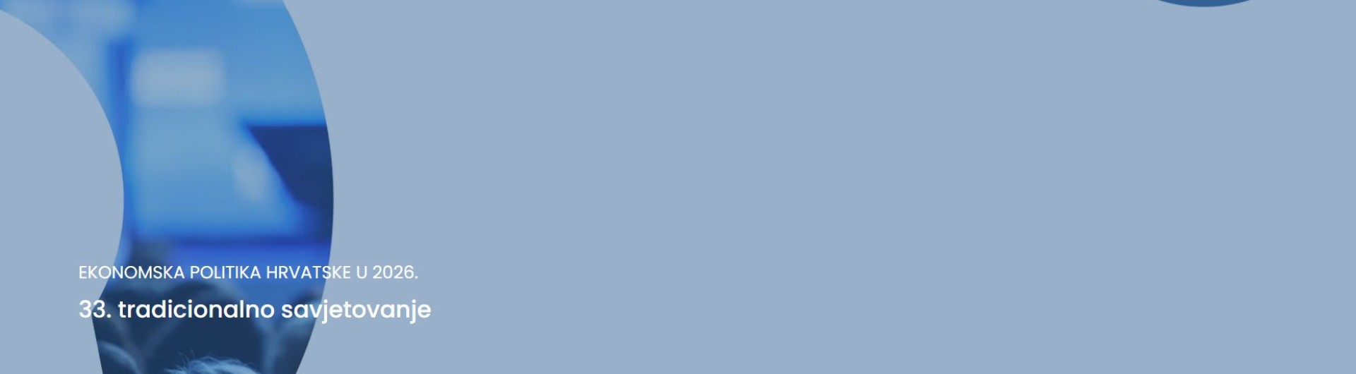 Otvorene prijave za studente EFRI-ja: 33. savjetovanje “Ekonomska politika Hrvatske u 2026. godini”